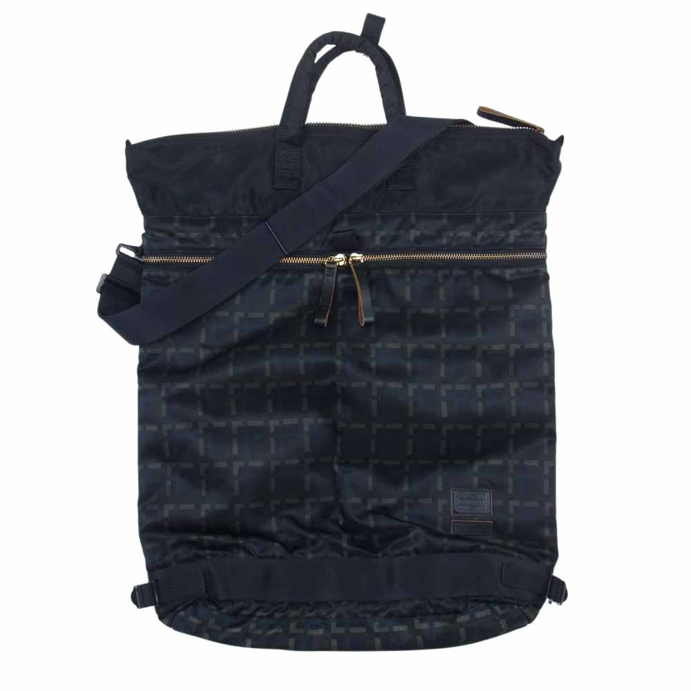 PORTER ポーター MARNI マルニ 2way ショルダー ヘルメット バッグ ブラック系【中古】