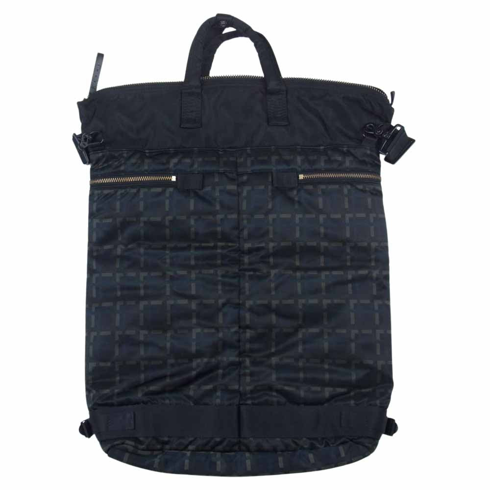 PORTER ポーター MARNI マルニ 2way ショルダー ヘルメット バッグ ブラック系【中古】