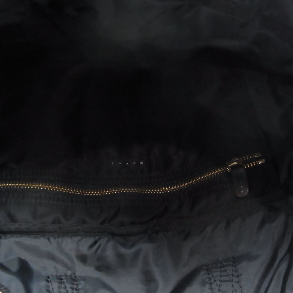 PORTER ポーター MARNI マルニ 2way ショルダー ヘルメット バッグ ブラック系【中古】