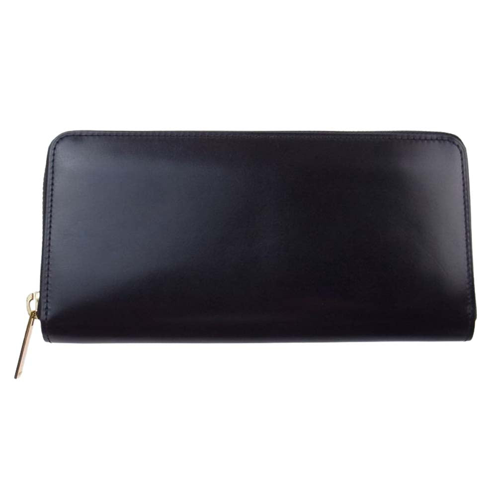 PORTER ポーター 184-02268 ビル コードバン ラウンドファスナー 長財布 ブラック系【美品】【中古】