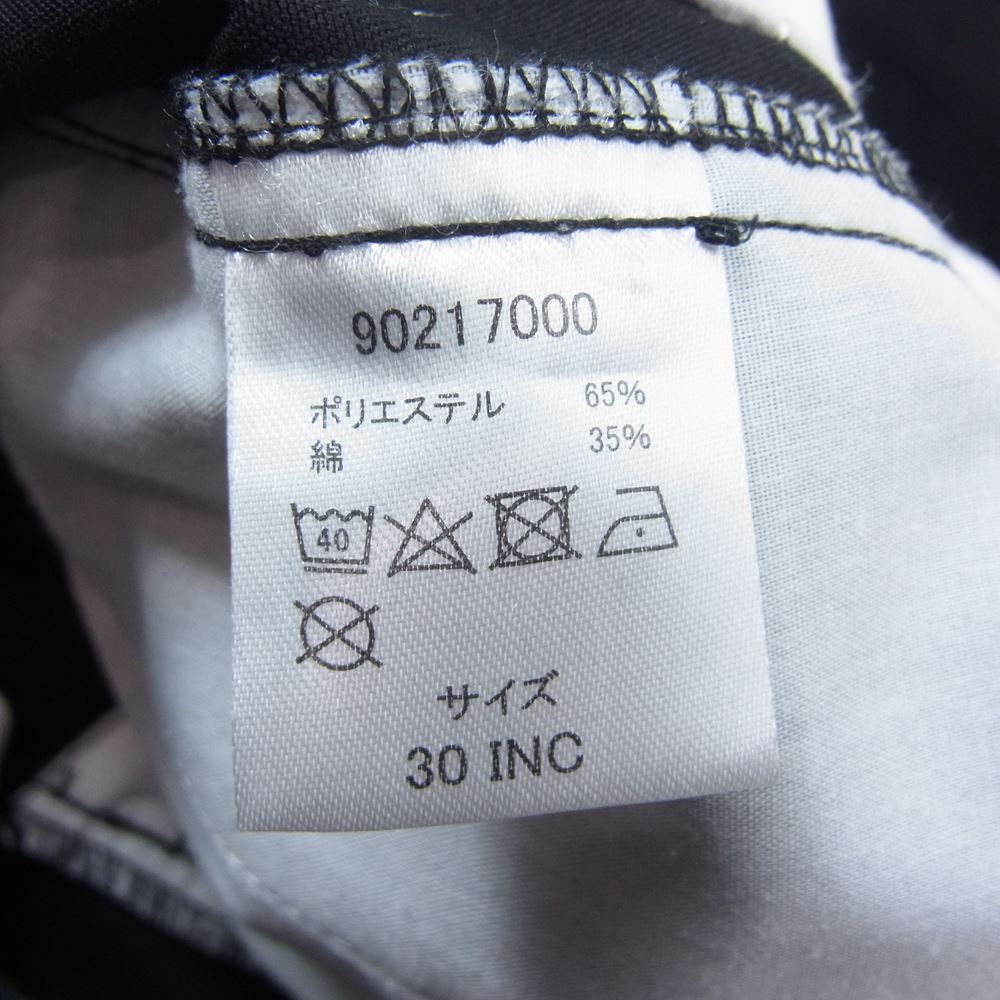 ポテト SUNSET ORIGINAL 2-TUCK WORK PANT 2タック ワークパンツ ブラック系 30【中古】