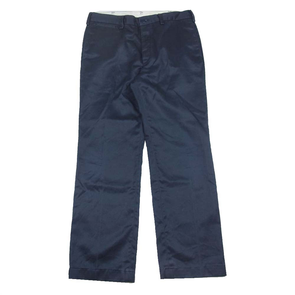 WACKO MARIA ワコマリア GP-103  チノトラウザー パンツ  ネイビー系 L【中古】