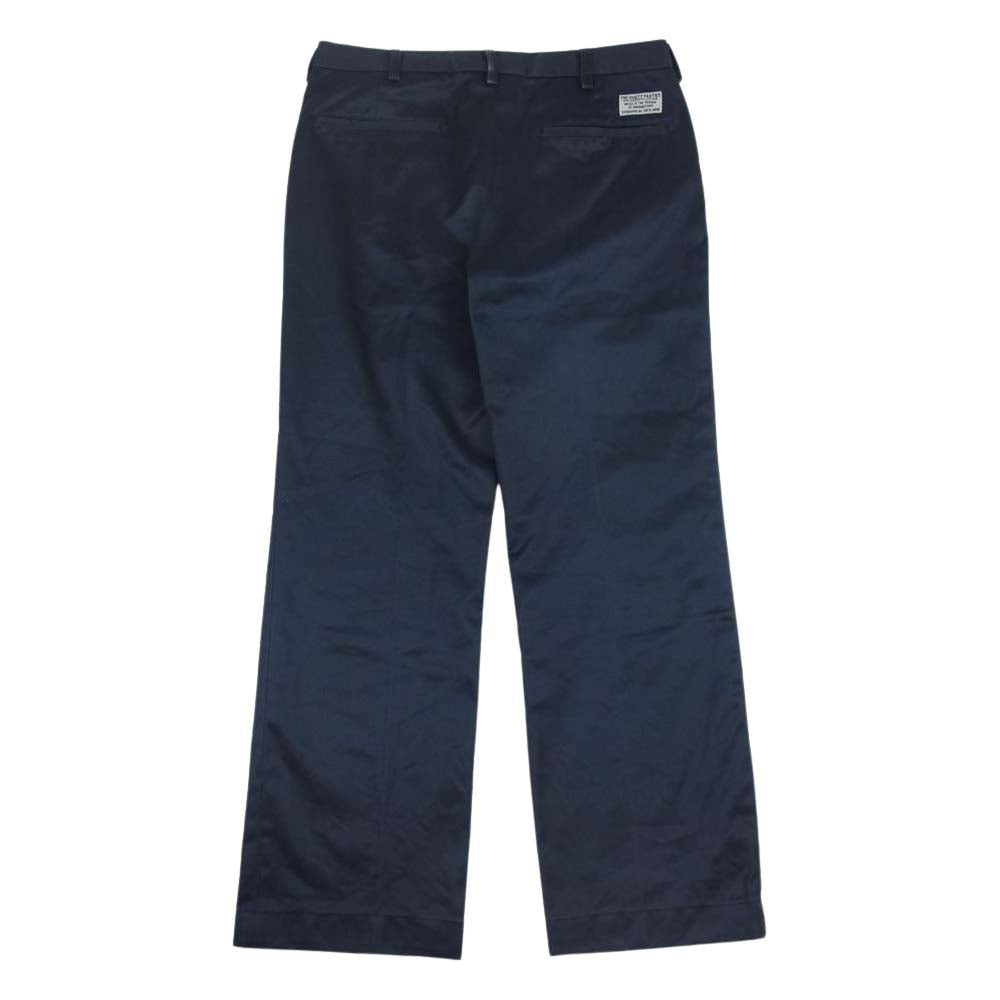 WACKO MARIA ワコマリア GP-103  チノトラウザー パンツ  ネイビー系 L【中古】