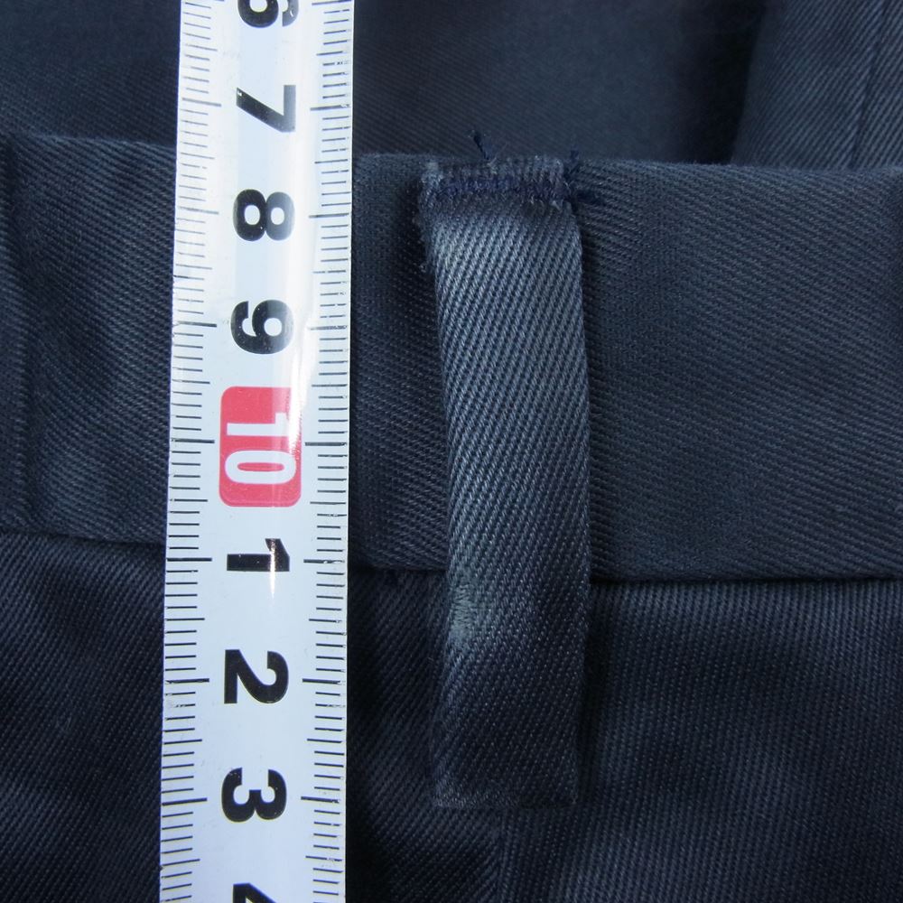 WACKO MARIA ワコマリア GP-103  チノトラウザー パンツ  ネイビー系 L【中古】