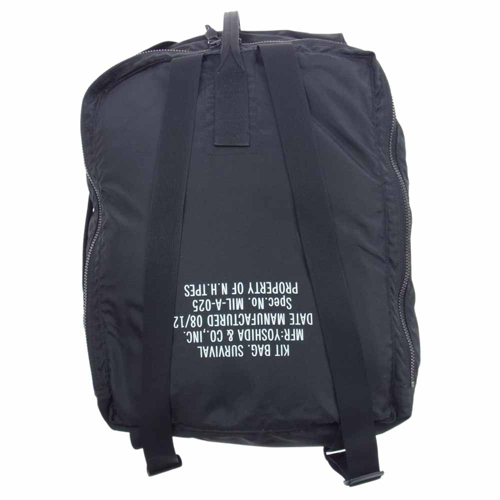 N.HOOLYWOOD エヌハリウッド × PORTER KIT Bag ポーター キットバッグ バッグパック  ブラック系【中古】