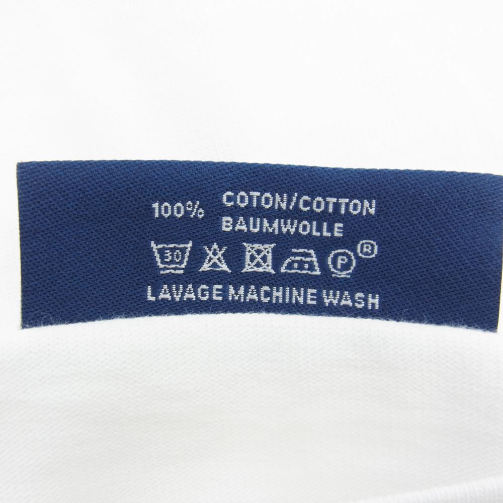 SAINT JAMES セントジェームス ボーダー バスク シャツ ホワイト系 ブルー系【中古】