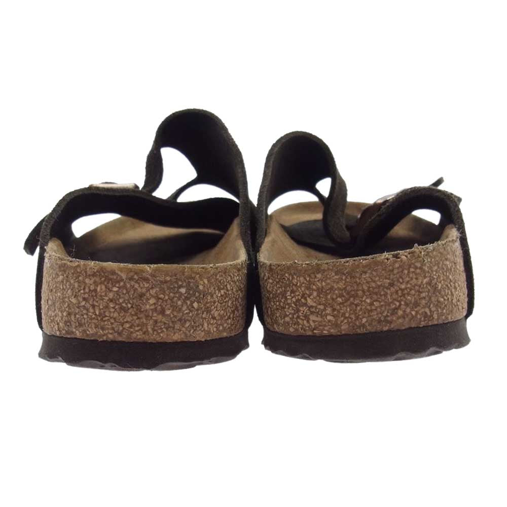 BIRKENSTOCK ビルケンシュトック 1009531 Zurich Soft Footbed チューリッヒ ソフトフットベッド スエードレザー サンダル ブラウン系 39【中古】
