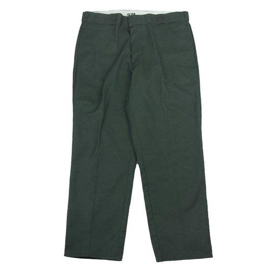 ベドウィン & THE HEARTBREAKERS ×dickies 874 アンドザハートブレーカーズ ディッキーズ 874 ワークパンツ  カーキ系 5【美品】【中古】