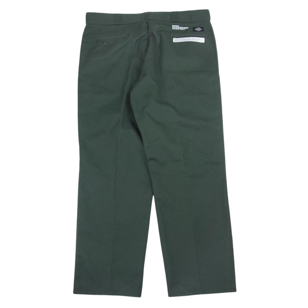 ベドウィン & THE HEARTBREAKERS ×dickies 874 アンドザハートブレーカーズ ディッキーズ 874 ワークパンツ  カーキ系 5【美品】【中古】