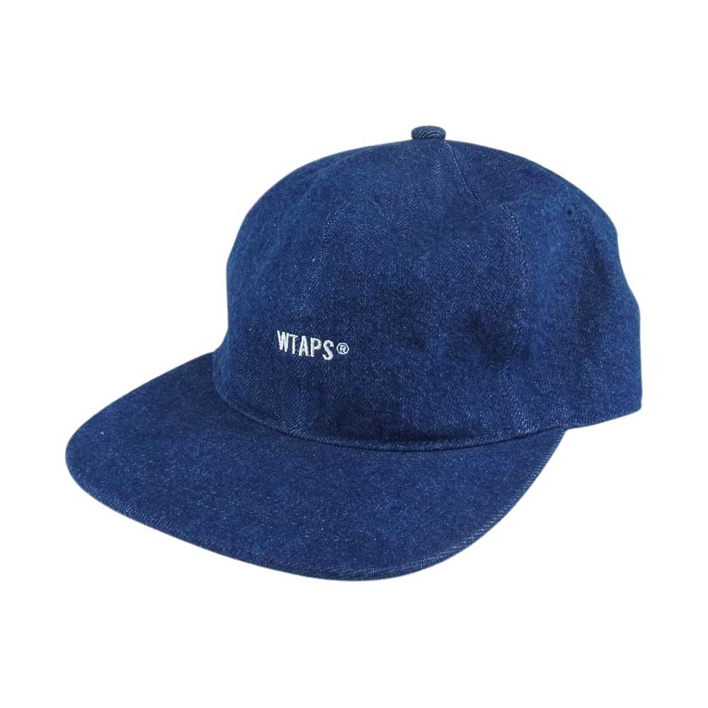 WTAPS ダブルタップス 222HCDT-HT03 COTTON. DENIM. LEAGUE コットン デニム リーグ キャップ インディゴブルー系 F【極上美品】【中古】