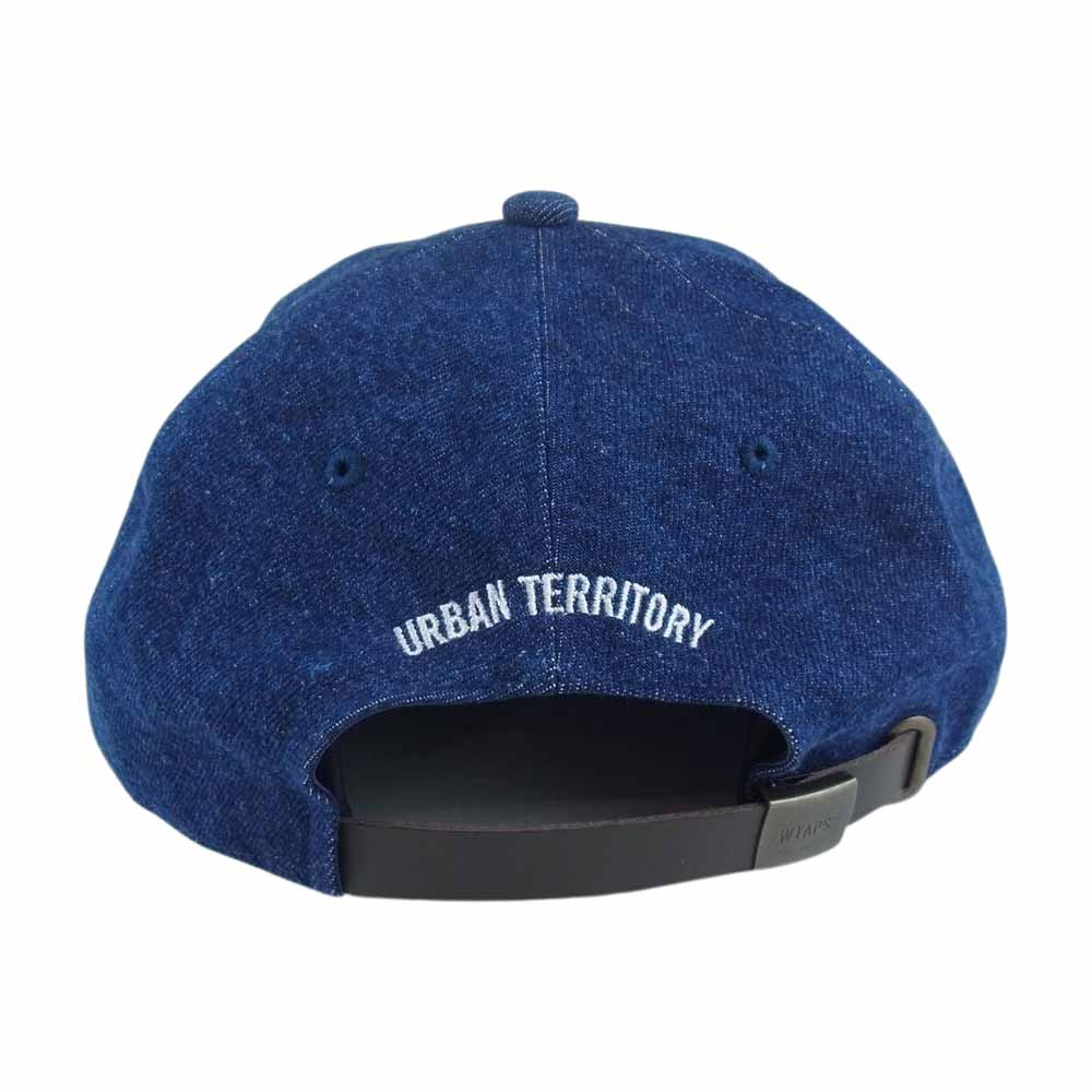 WTAPS ダブルタップス 222HCDT-HT03 COTTON. DENIM. LEAGUE コットン デニム リーグ キャップ インディゴブルー系 F【極上美品】【中古】