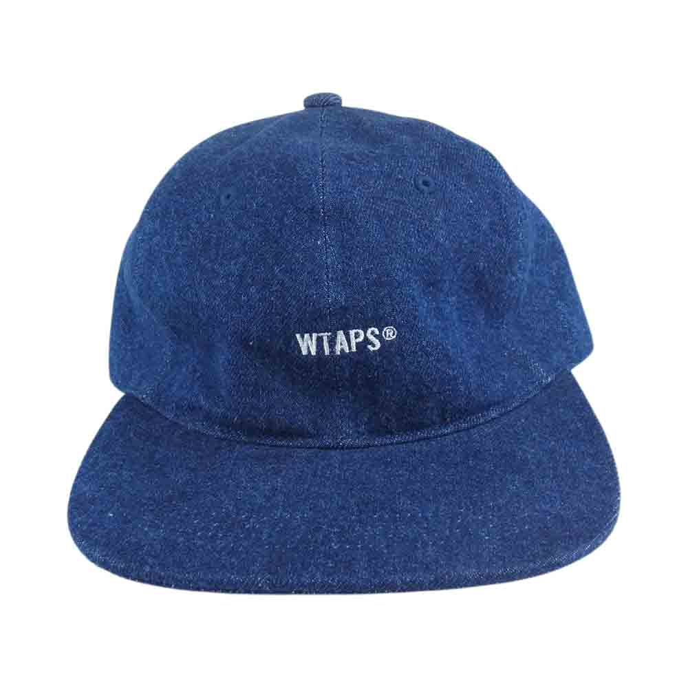 WTAPS ダブルタップス 222HCDT-HT03 COTTON. DENIM. LEAGUE コットン デニム リーグ キャップ インディゴブルー系 F【極上美品】【中古】