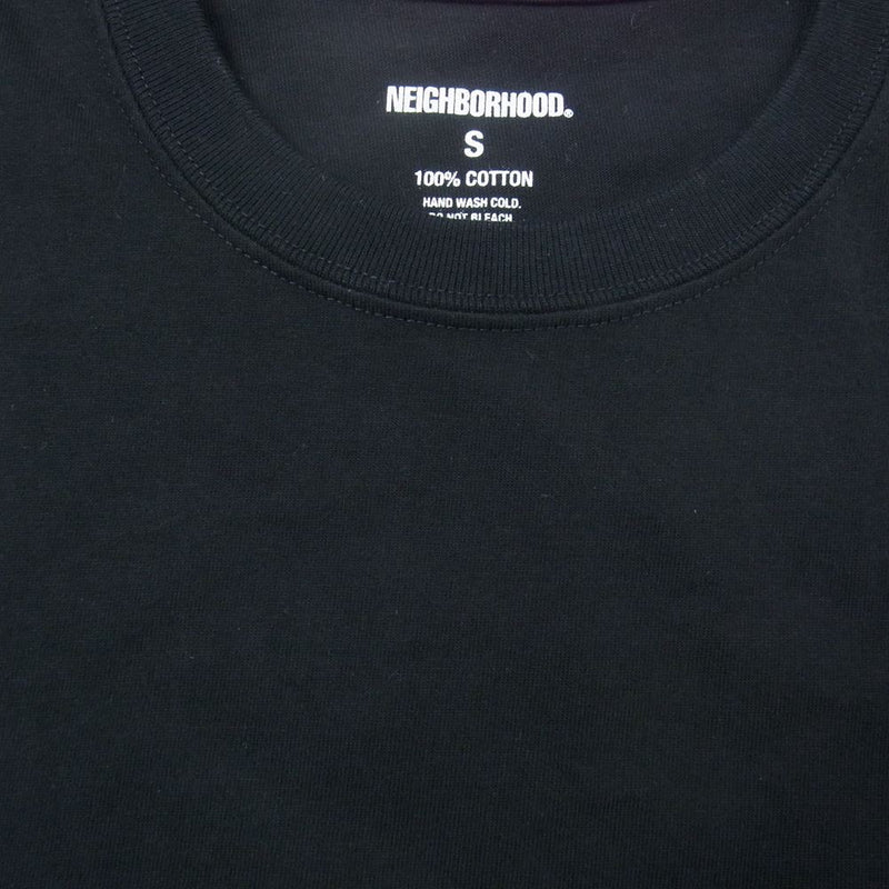 NEIGHBORHOOD ネイバーフッド ロングスリーブ Tシャツ ロンT ブラック系 S【極上美品】【中古】