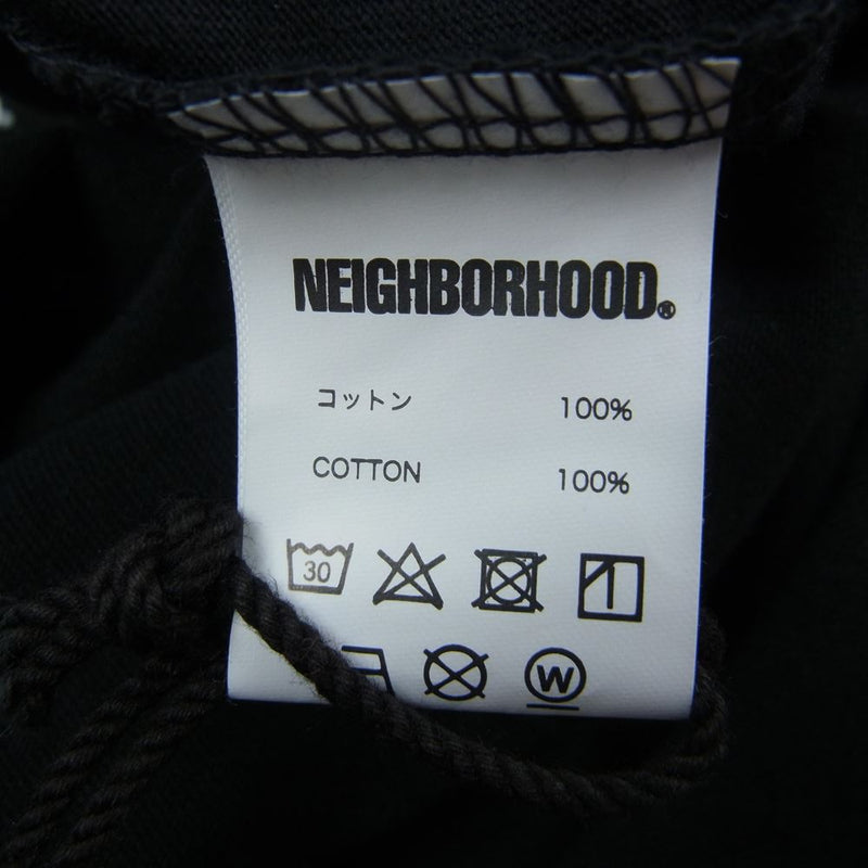 NEIGHBORHOOD ネイバーフッド ロングスリーブ Tシャツ ロンT ブラック系 S【極上美品】【中古】