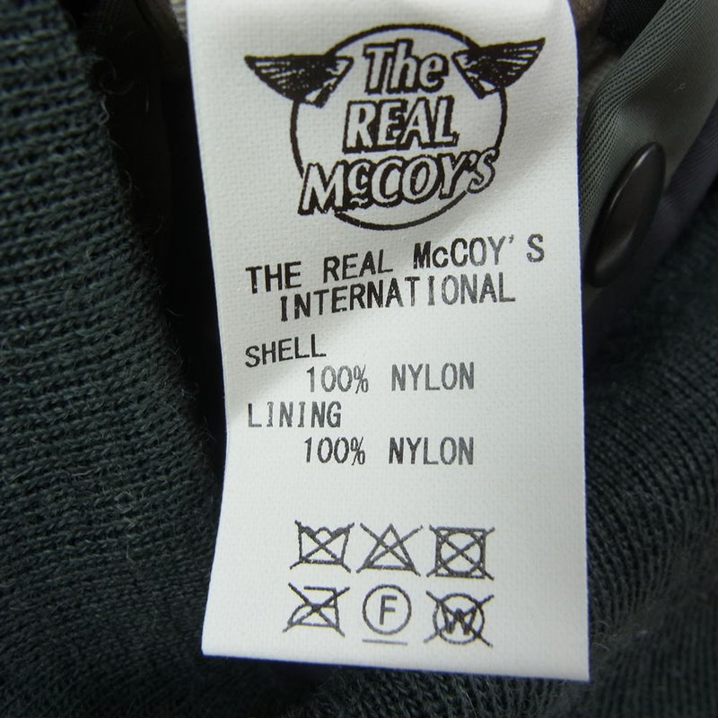 The REAL McCOY'S ザリアルマッコイズ MJ21109 TYPE MA-1 REAL McCOY MFG. CO. フライト ジャケット カーキ系 M【中古】