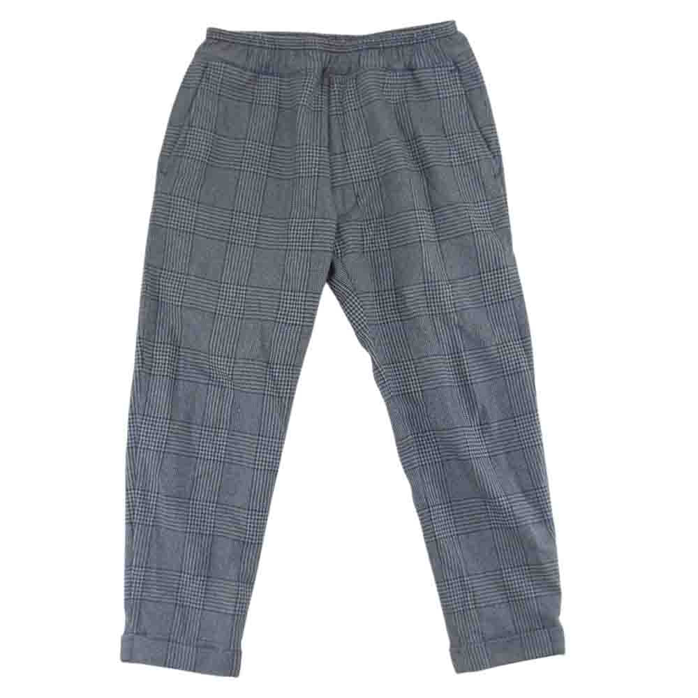 ゴールド GL41854 グレンチェック イージー スラックスパンツ グレー系 S【中古】