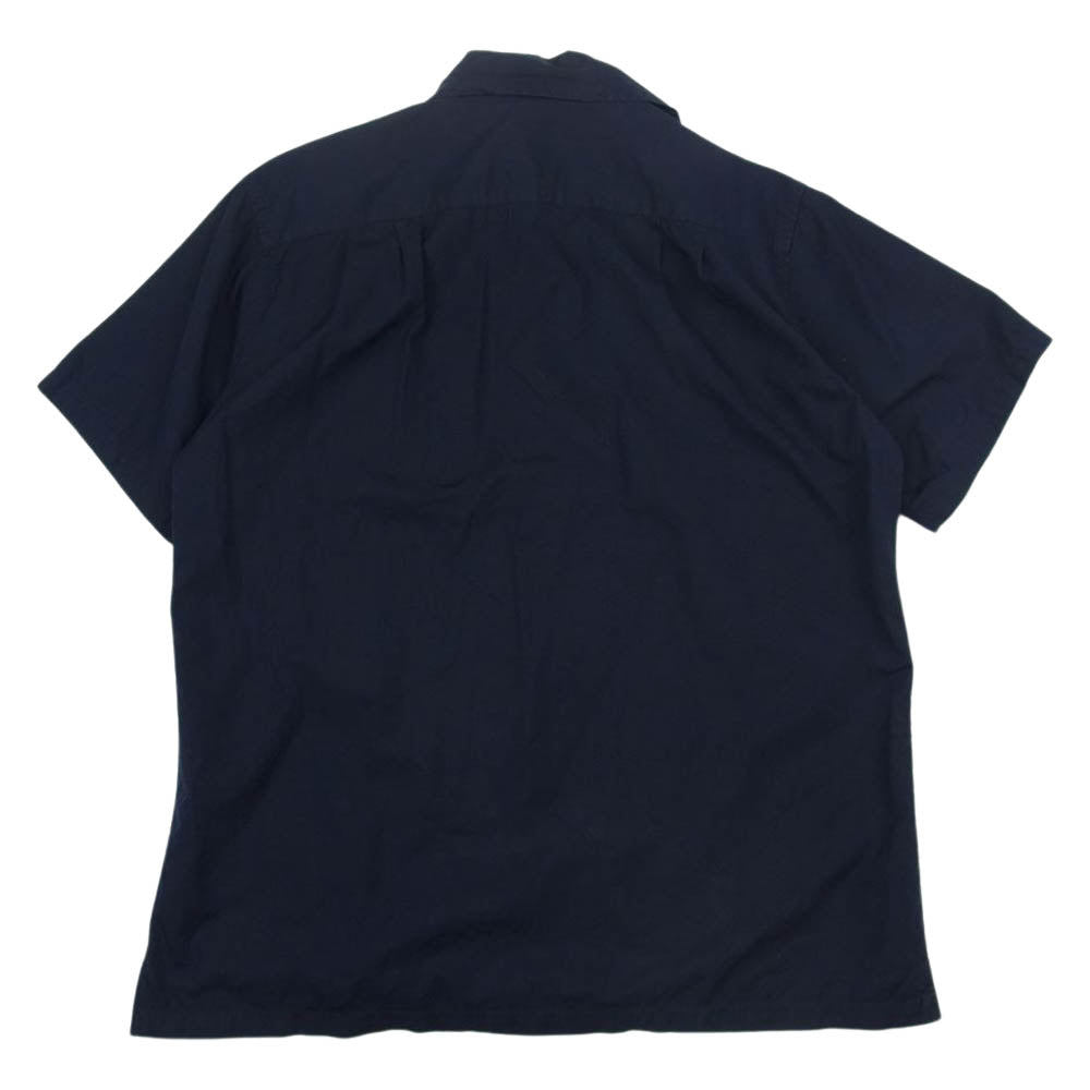 キャプテンサンシャイン   KS7SSH01 Vacation Shirt バケーションシャツ オープンカラー 半袖 ネイビー系 36【中古】