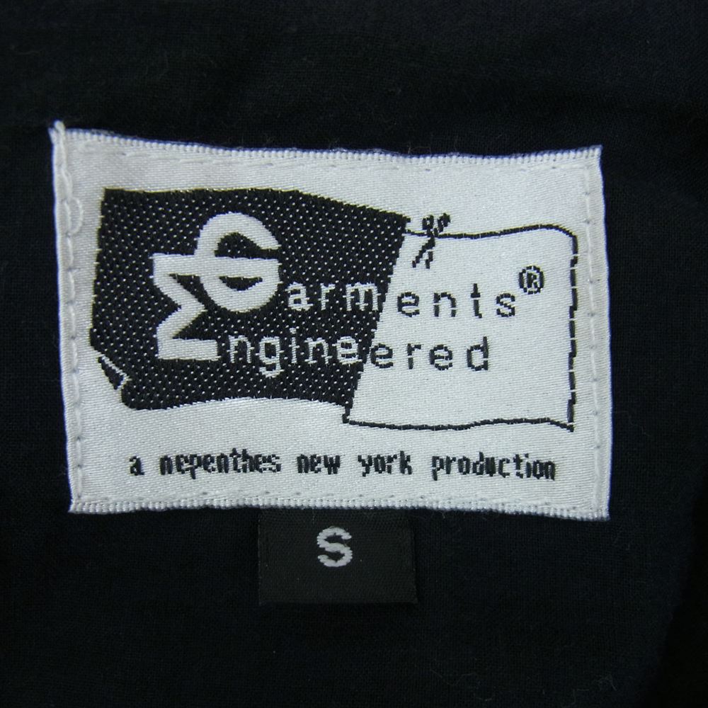 Engineered Garments エンジニアードガーメンツ ストライプ テーラード ジャケット ネイビー系 S【中古】
