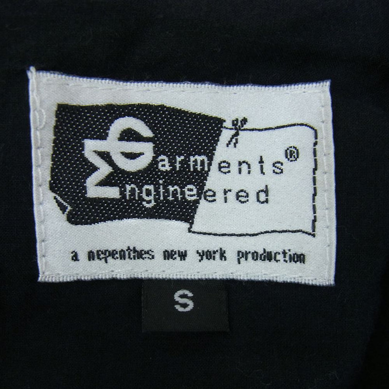 Engineered Garments エンジニアードガーメンツ ストライプ テーラード ジャケット ネイビー系 S【中古】
