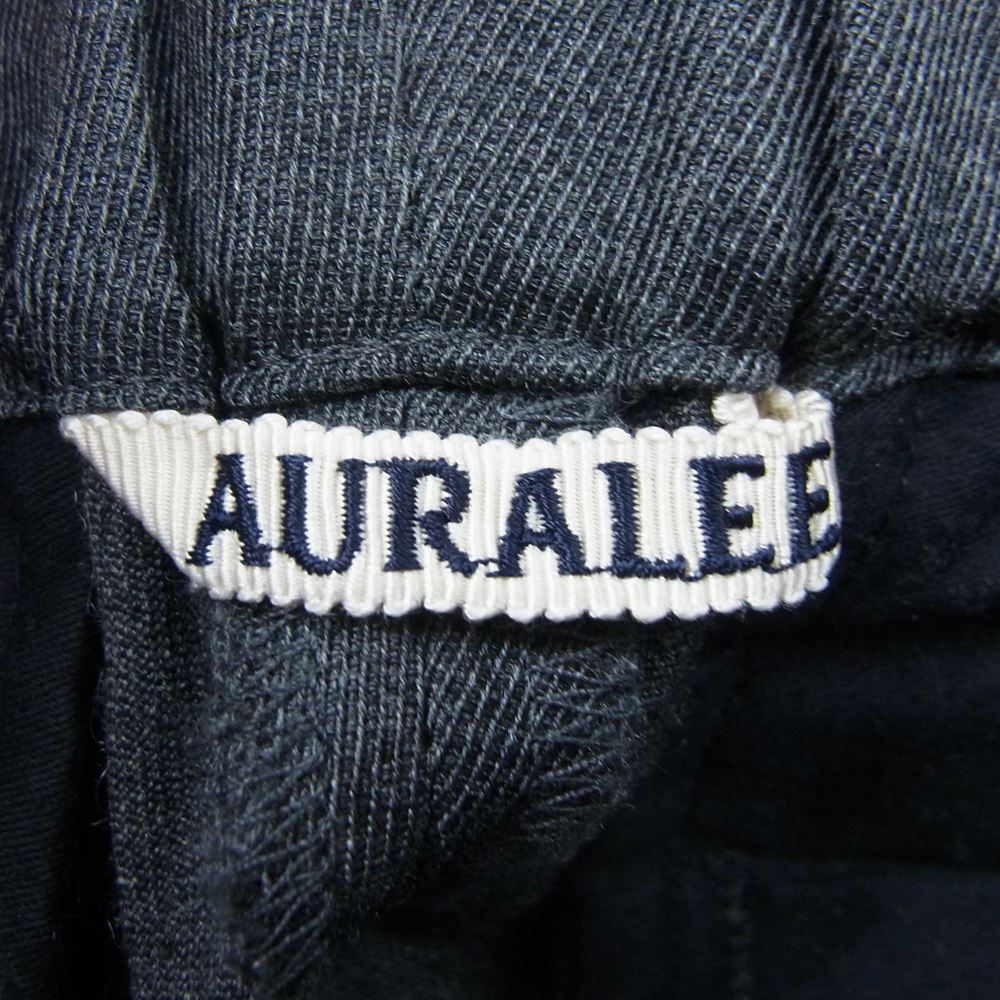 AURALEE オーラリー A7AP03BK WOOL KERSEY EASY PANTS イージー パンツ グレー系 3【中古】