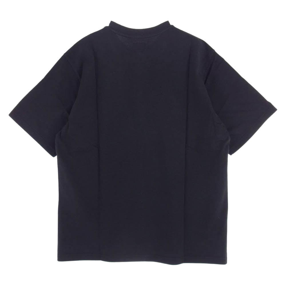 Supreme シュプリーム 22SS Ink Blot S/S Top インク ブロット オーバル ロゴ 半袖 Tシャツ ブラック系 M【極上美品】【中古】