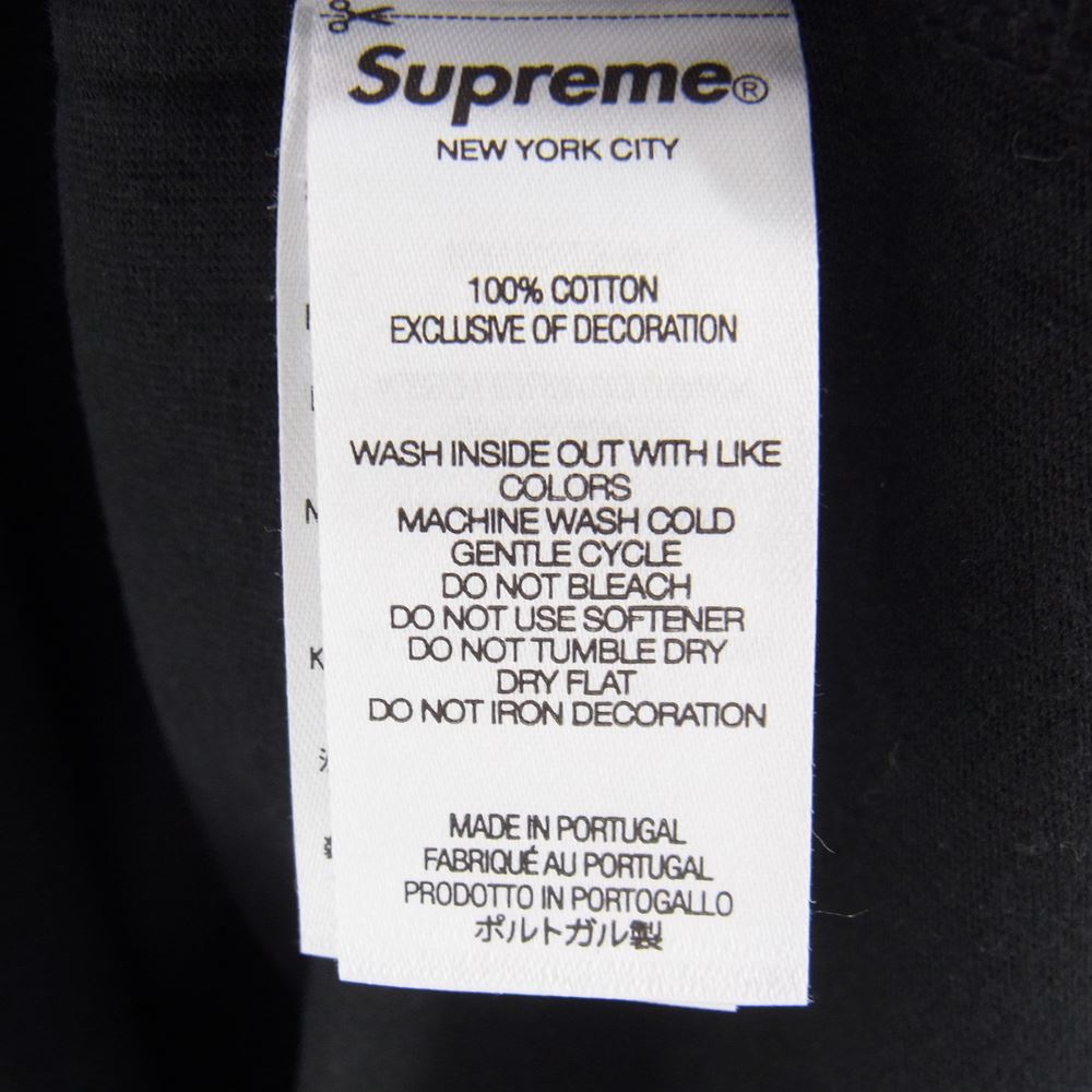 Supreme シュプリーム 22SS Ink Blot S/S Top インク ブロット オーバル ロゴ 半袖 Tシャツ ブラック系 M【極上美品】【中古】