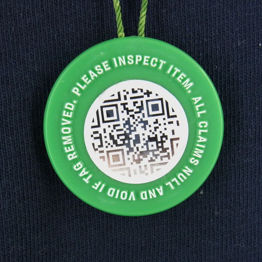 Supreme シュプリーム 18AW Nouveau Logo Tee ヌーボ 刺繍 半袖 Tシャツ ネイビー系 M【新古品】【未使用】【中古】