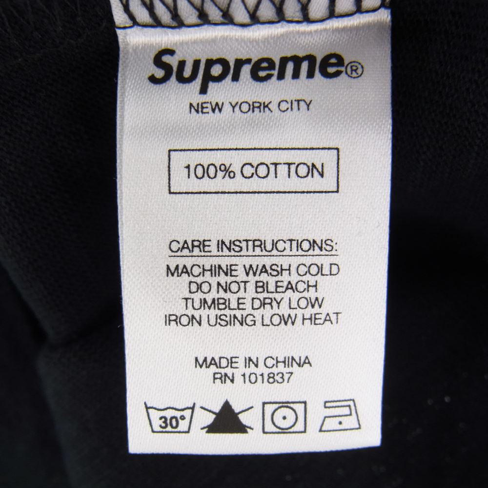 Supreme シュプリーム 19AW Drama S/S Top フロント DRAMA プリント 半袖 Tシャツ  ブラック系 M【新古品】【未使用】【中古】