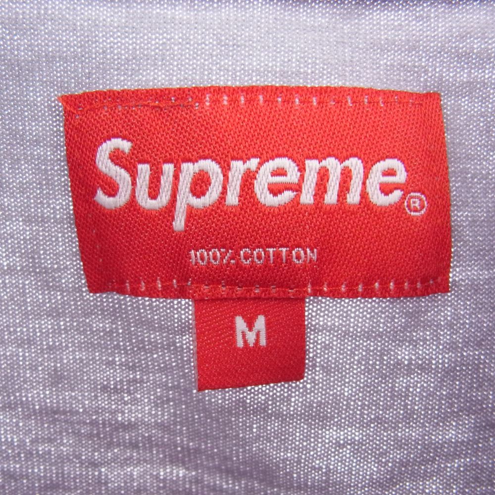 Supreme シュプリーム 22SS Typewriter S/S Top タイプライター スモールボックスロゴ プリント 半袖 Tシャツ  グレー系 M【新古品】【未使用】【中古】