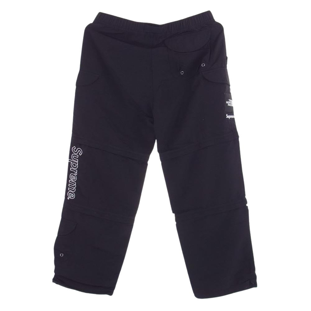 Supreme シュプリーム 22SS The North Face Trekking Zip-Off Belted Pant ノースフェイス トレッキング ジップオフ ベルテッド ウォーム パンツ ブラック系 USA M【新古品】【未使用】【中古】