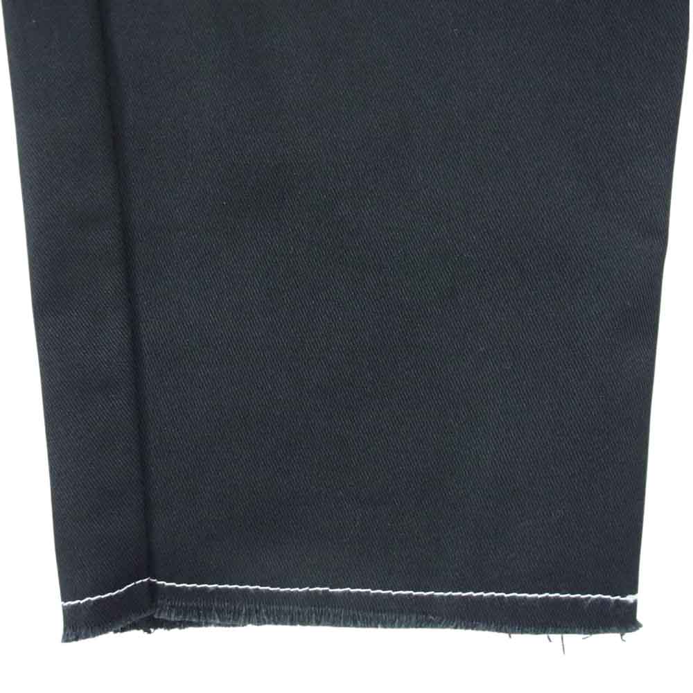 ユニオン 21AW 213M40UO01 × DICKIES ディッキーズ カットオフ ワーク パンツ ブラック系 2【中古】