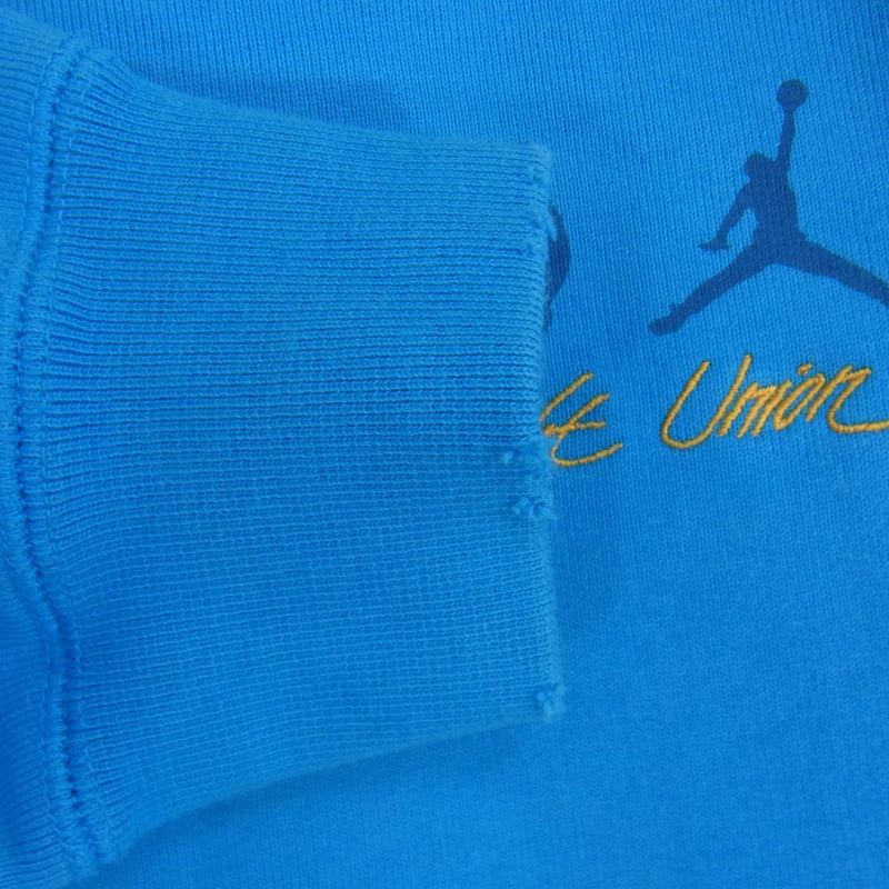 ユニオン DJ9522-483 × Nike Jordan クルーネック スウェット ブルー系 L【中古】