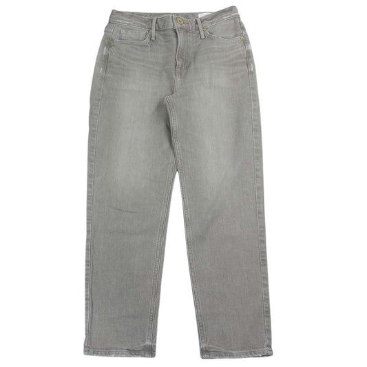 アッパーハイツ 13M338G SHIPS別注 THE GIRL ガール ジップフライ デニムパンツ グレージュ系 22【中古】