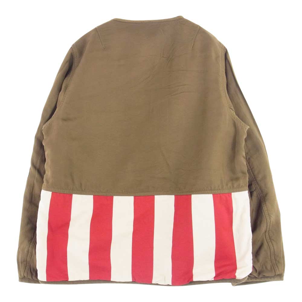 VISVIM ビズビム 19SS 0119105013022 IRIS LINER JKT アイリス ライナー ジャケット リバーシブル カーキ系 １【中古】