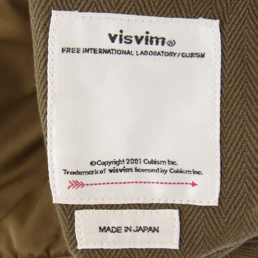 VISVIM ビズビム 19SS 0119105013022 IRIS LINER JKT アイリス ライナー ジャケット リバーシブル カーキ系 １【中古】