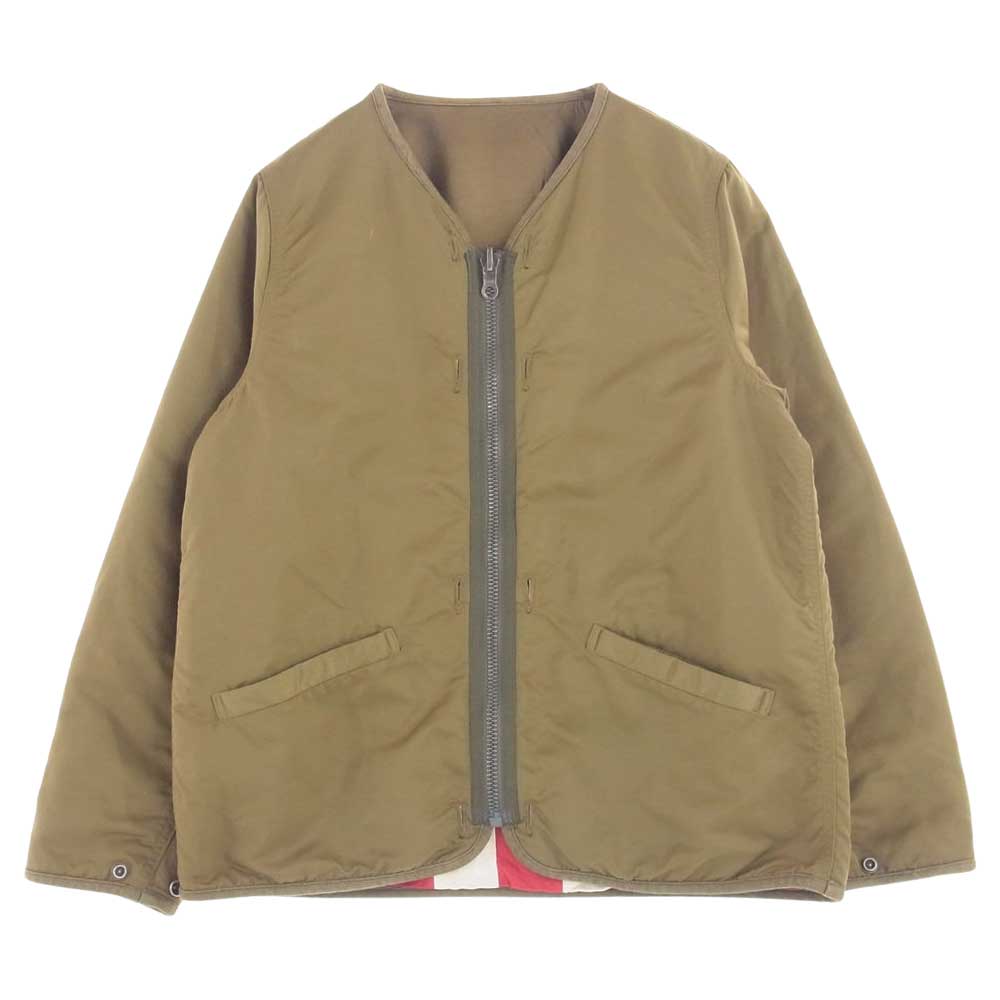 VISVIM ビズビム 19SS 0119105013022 IRIS LINER JKT アイリス ライナー ジャケット リバーシブル カーキ系 １【中古】