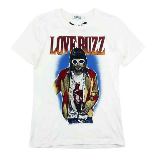 HYSTERIC GLAMOUR ヒステリックグラマー 4CT-5201 カートコバーン Tシャツ 半袖  ホワイト系 S【中古】