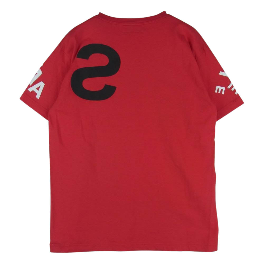 WIND AND SEA ウィンダンシー WDS-SNKR-02 SNKR DUNK スニダン 半袖 Tシャツ TEE コットン 中国製 レッド系 S【中古】