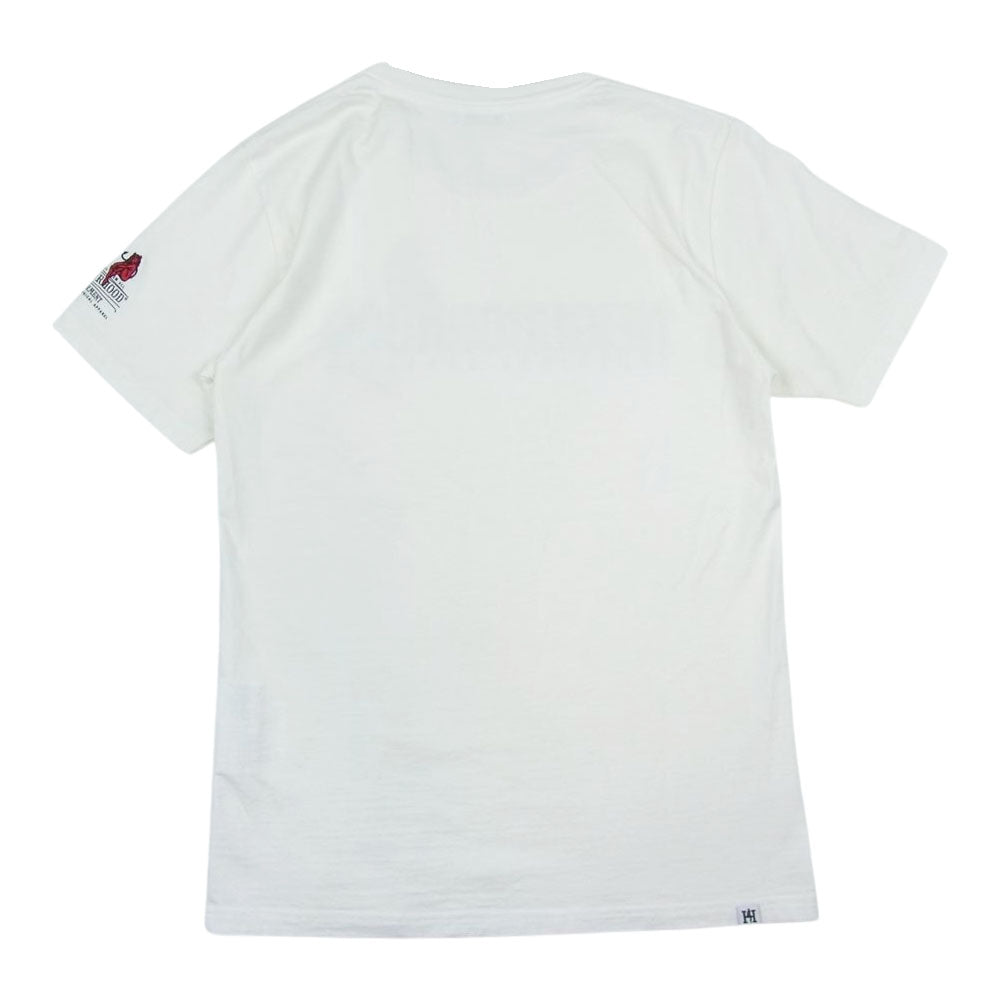 HYSTERIC GLAMOUR ヒステリックグラマー 0253CT17 × NEIGHBORHOOD ネイバーフッド DEVIL WOMAN プリント Tシャツ 半袖  ホワイト系 S【中古】