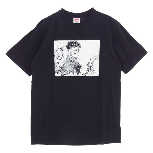 Supreme シュプリーム  17AW  × AKIRA Arm Tee アキラ アーム 半袖 Tシャツ ブラック系 S【中古】