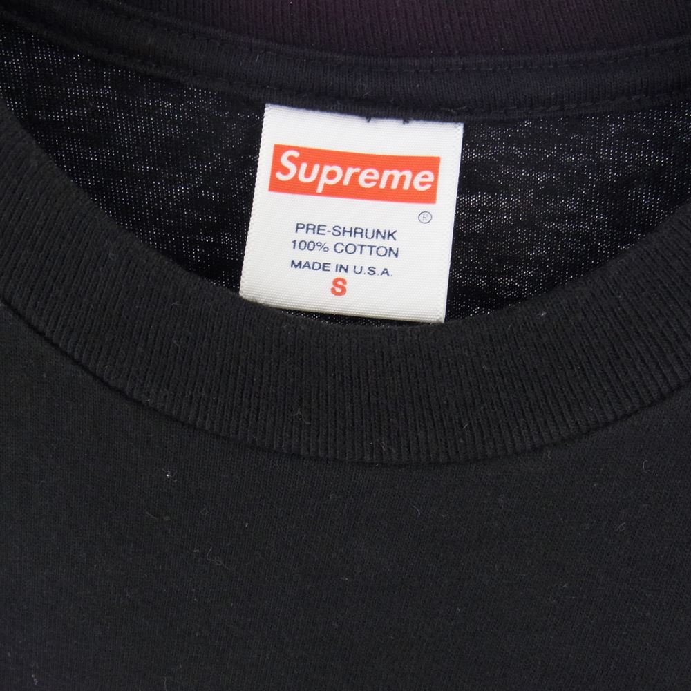 Supreme シュプリーム  17AW  × AKIRA Arm Tee アキラ アーム 半袖 Tシャツ ブラック系 S【中古】