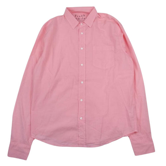フランクアンドアイリーン コットン 長袖 シャツ ピンク系 XS【中古】
