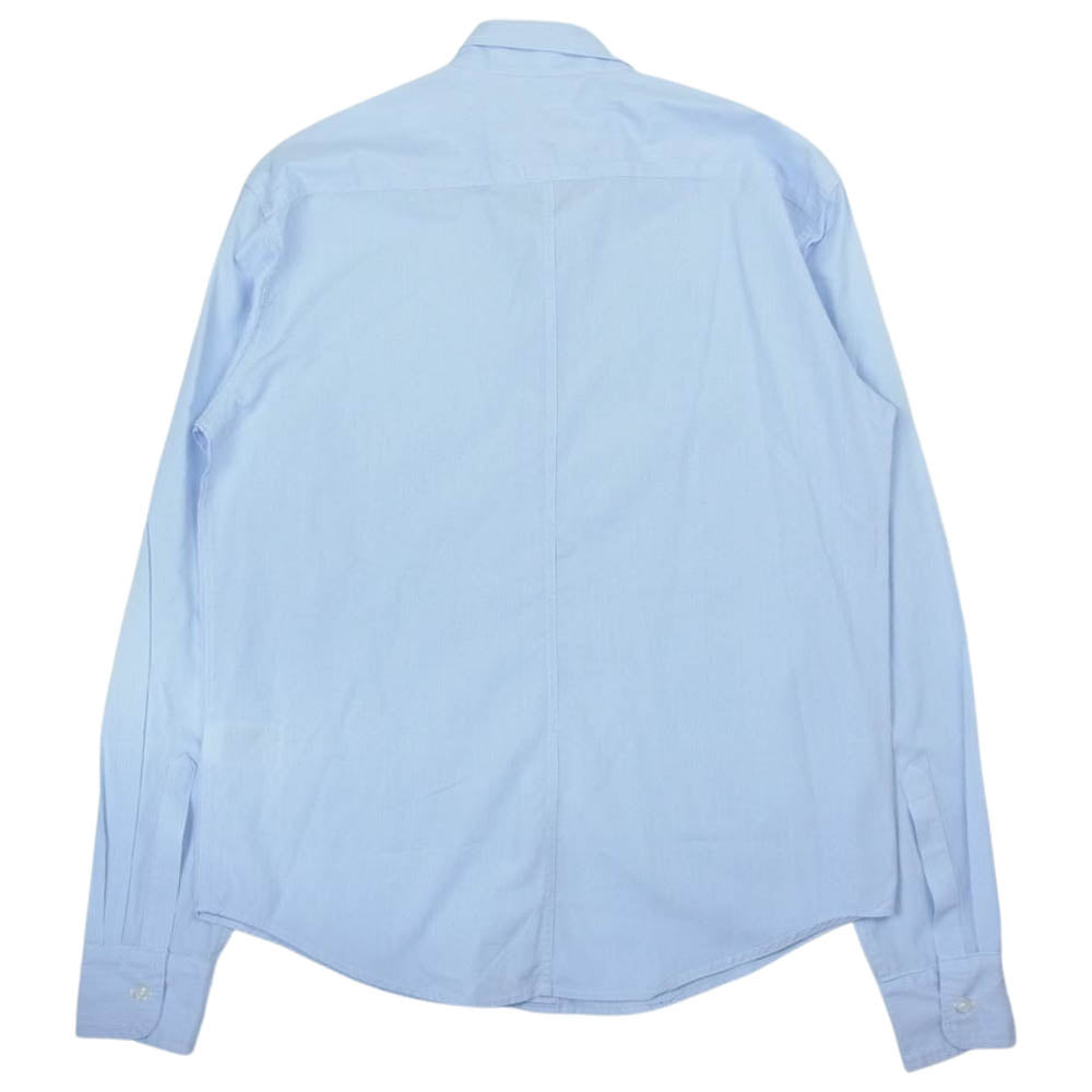 フランクアンドアイリーン チェック柄 コットン 長袖 シャツ  ブルー系 XXS【中古】