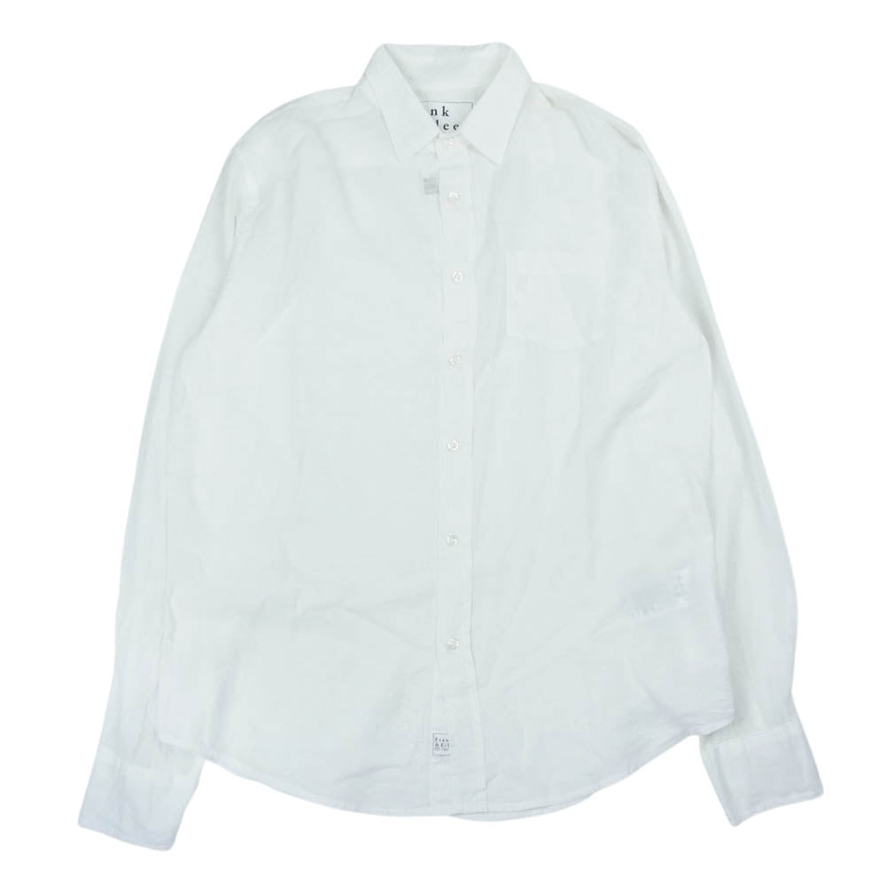 フランクアンドアイリーン コットン 長袖 シャツ ホワイト ホワイト系 XS【中古】