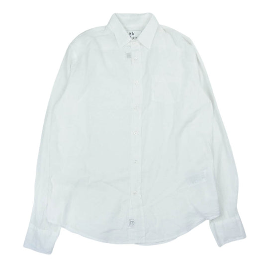 フランクアンドアイリーン コットン 長袖 シャツ ホワイト ホワイト系 XS【中古】