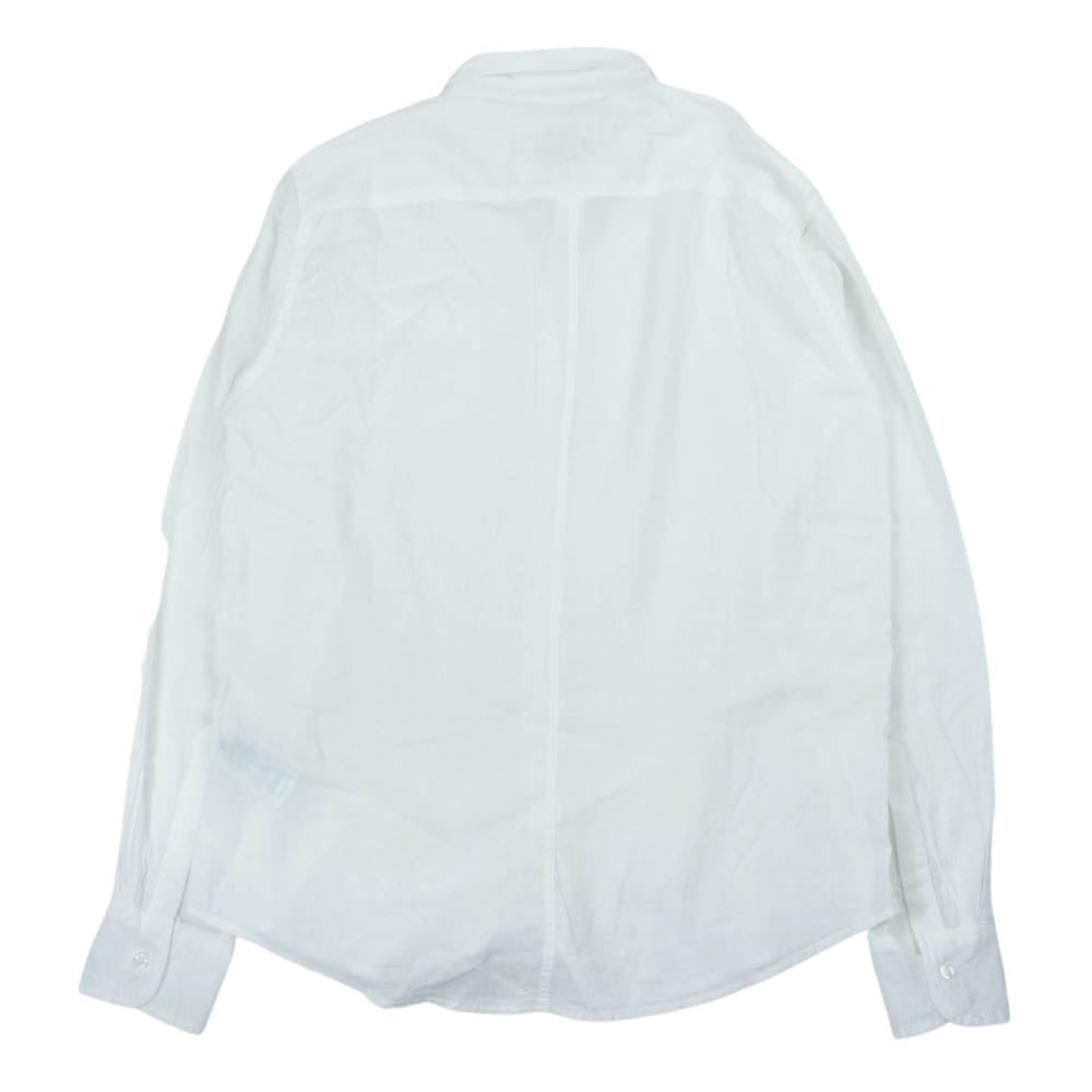 フランクアンドアイリーン コットン 長袖 シャツ ホワイト ホワイト系 XS【中古】