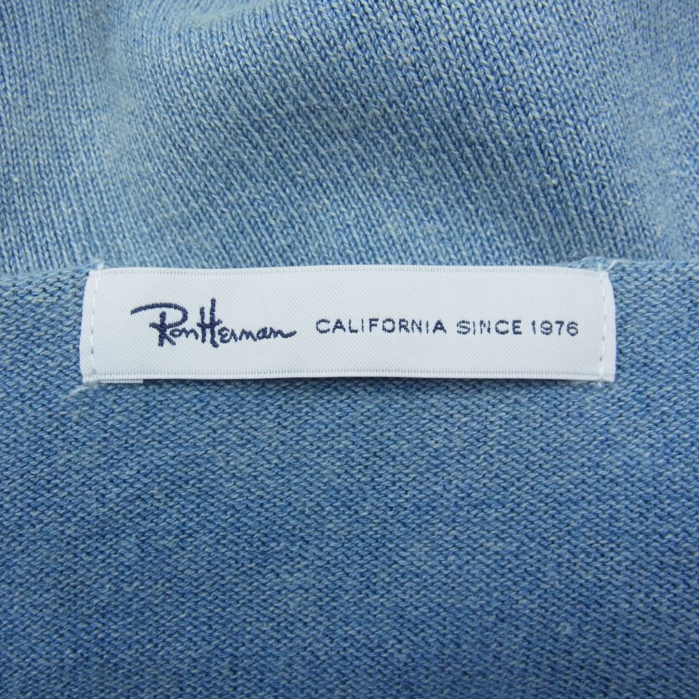 Ron Herman ロンハーマン 612080074-1071 インディゴ染め サマー ニット ブルー系 S【中古】