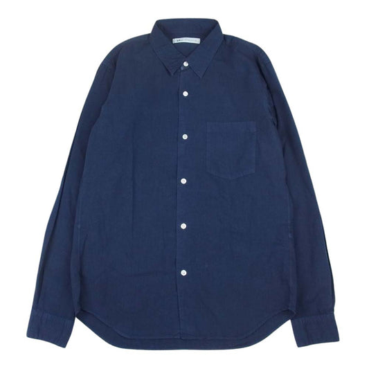 Ron Herman ロンハーマン 2620700055 テンセル混 コットン 長袖 シャツ  ネイビー系 S【中古】
