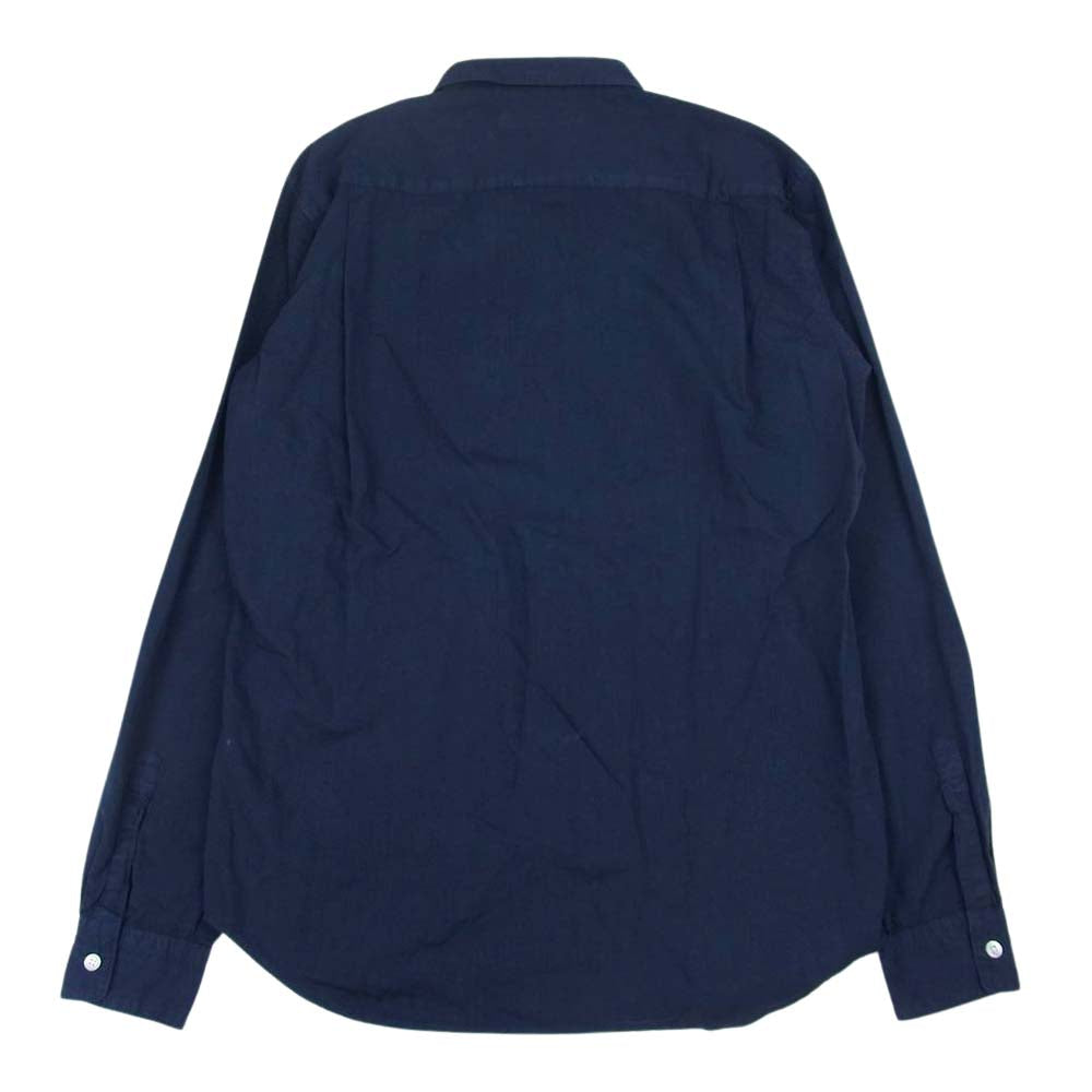 Ron Herman ロンハーマン 2620700055 テンセル混 コットン 長袖 シャツ  ネイビー系 S【中古】