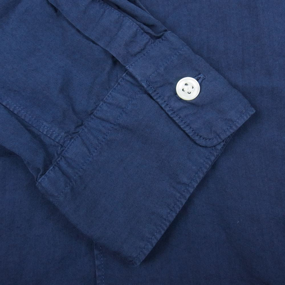 Ron Herman ロンハーマン 2620700055 テンセル混 コットン 長袖 シャツ  ネイビー系 S【中古】